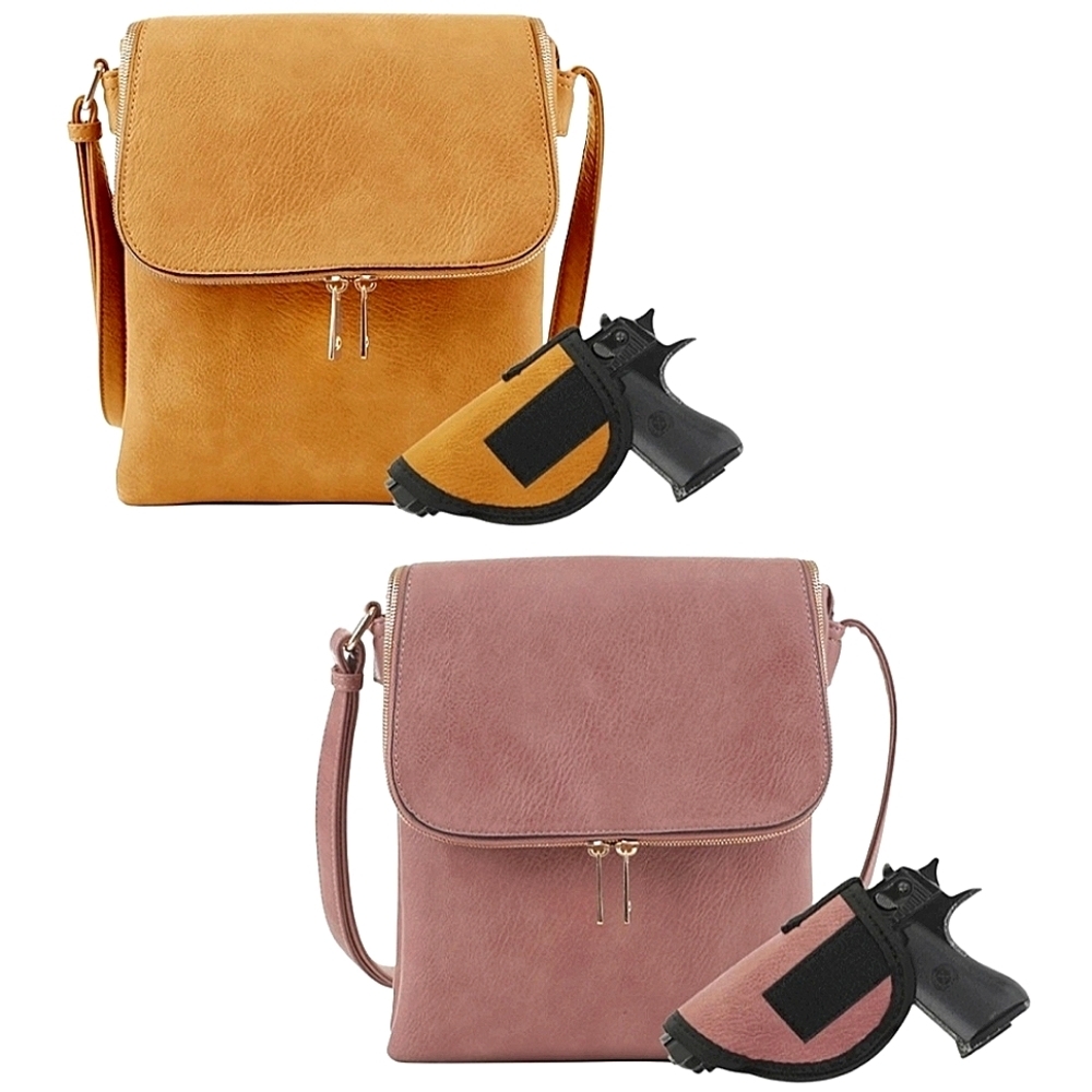 Concealed Carry Jessie James Cheyanne Crossbody with Lock and Key
